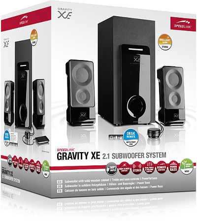 Speed-Link Gravity XE 2.1 Subwoofer System Speed-Link Gravity XE 2.1 Subwoofer System