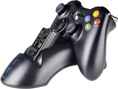 Speed-Link Bridge USB Charging System for Xbox 360 Gamepad, black-BAZAR (použité zboží, smluvní záruka 6 měsíců)