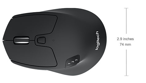 Logitech Optická bezdrátová myš M720 Triathlon, černá