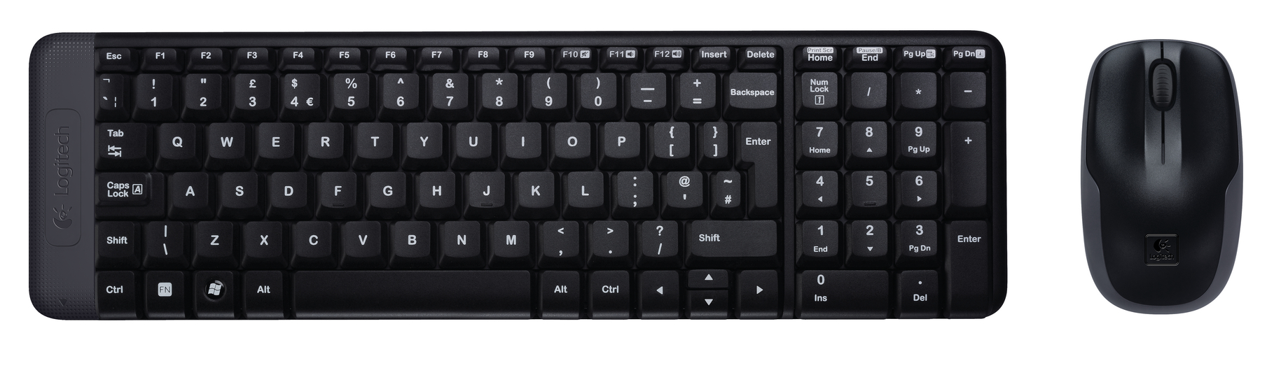 Bezdrátový set Logitech Wireless Set-Keyboard and Mouse MK220, CZ Bezdrátový set Logitech Wireless Set-Keyboard and Mouse MK220, CZ