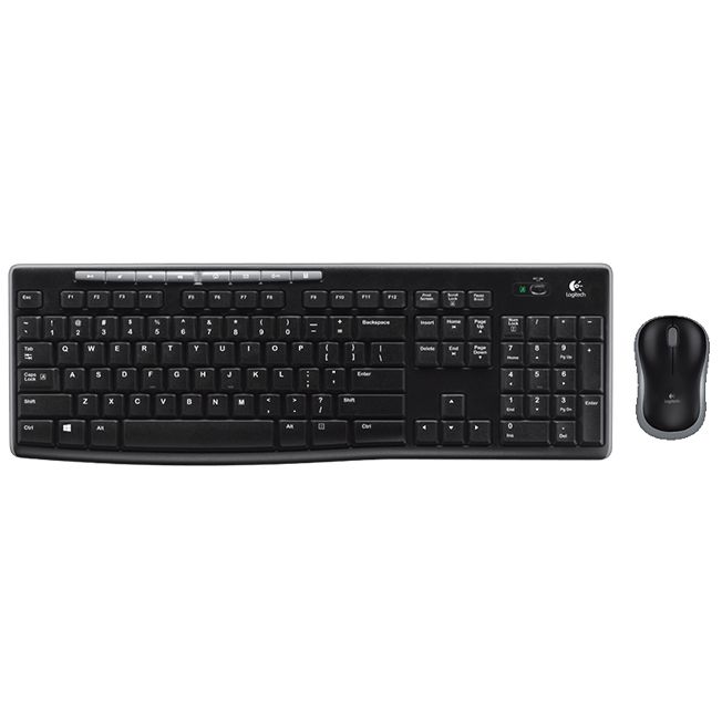 Logitech Wireless Set-Keyboard and Mouse MK270, CZ Logitech Wireless Set-Keyboard and Mouse MK270, CZ