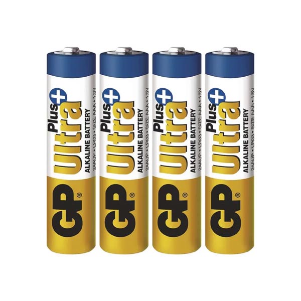 GP alkalická baterie ULTRA PLUS AAA (LR03) 4BL GP alkalická baterie ULTRA PLUS AAA (LR03) 4BL