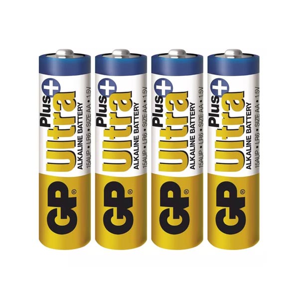 GP alkalická baterie ULTRA PLUS AA (LR6) 4BL GP alkalická baterie ULTRA PLUS AA (LR6) 4BL