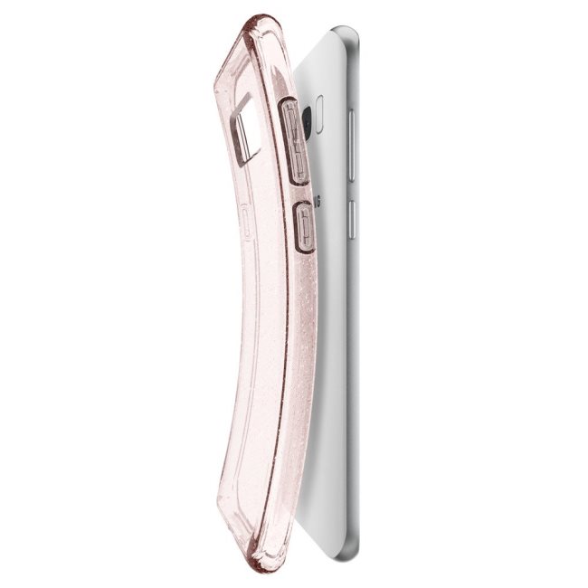 Pouzdro Spigen Liquid Crystal Glitter pro Samsung Galaxy S8 Plus-G955F, Rose Quartz Pouzdro Spigen Liquid Crystal Glitter pro Samsung Galaxy S8 Plus-G955F, Rose Quartz