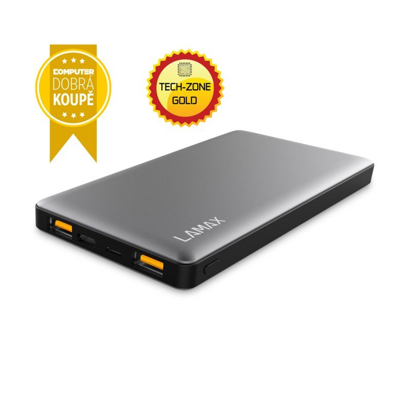 LAMAX Fast Charge rychlonabíjecí powerbanka 10 000 mAh LAMAX Fast Charge rychlonabíjecí powerbanka 10 000 mAh