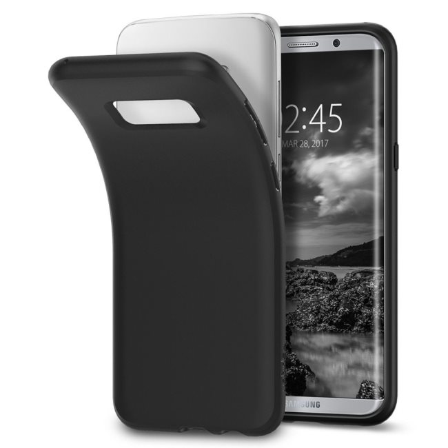 Pouzdro Spigen Liquid Crystal pro Samsung Galaxy S8 Plus-G955F, Matte Black Pouzdro Spigen Liquid Crystal pro Samsung Galaxy S8 Plus-G955F, Matte Black
