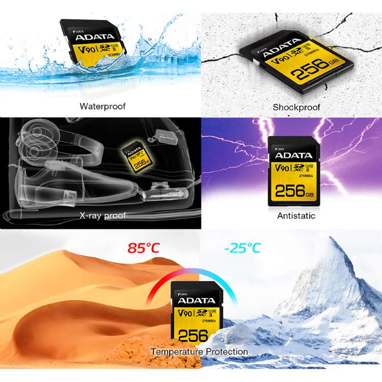 A-Data Premier ONE SDXC UHS-II U364GB |
Class 10, rychlost 290/260MB/s (ASDX64GUII3CL10-C) A-Data Premier ONE SDXC UHS-II U364GB |
Class 10, rychlost 290/260MB/s (ASDX64GUII3CL10-C)