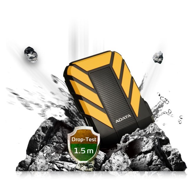 A-Data HDD HD710P Pro, 2TB, USB 3.2 (AHD710P-2TU31-CYL), Yellow A-Data HDD HD710P Pro, 2TB, USB 3.2 (AHD710P-2TU31-CYL), Yellow