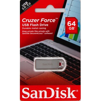 USB klíč SanDisk Cruzer Force, 64GB, USB 2.0 (SDCZ71-064G-B35) USB klíč SanDisk Cruzer Force, 64GB, USB 2.0 (SDCZ71-064G-B35)