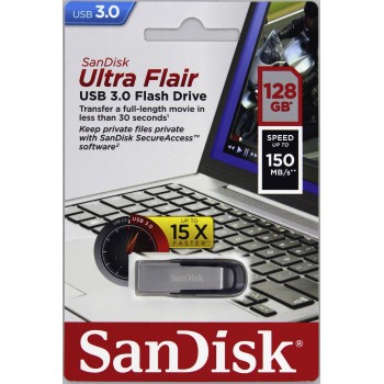 USB klíč SanDisk Ultra Flair, 128GB, USB 3.0-rychlost 150 MB/s (SDCZ73-128G-G46) USB klíč SanDisk Ultra Flair, 128GB, USB 3.0-rychlost 150 MB/s (SDCZ73-128G-G46)