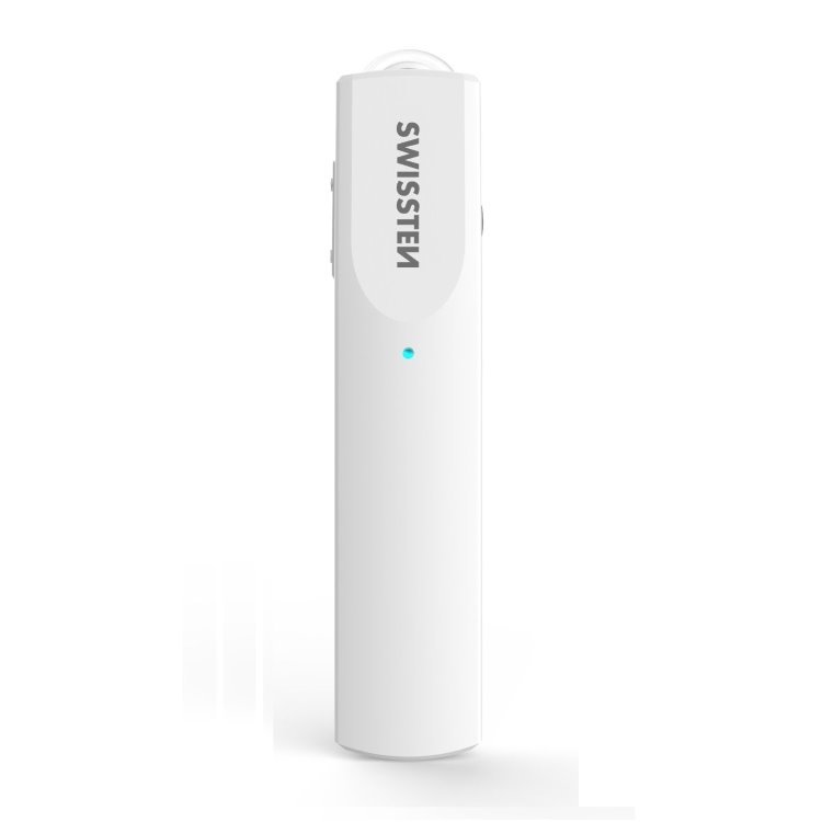 Bluetooth mono headset Swissten UltraLight UL-9, bílý Bluetooth mono headset Swissten UltraLight UL-9, bílý