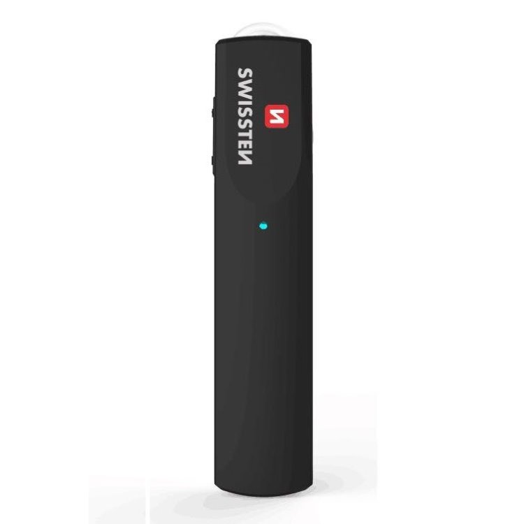Bluetooth mono headset Swissten UltraLight UL-9, černý Bluetooth mono headset Swissten UltraLight UL-9, černý