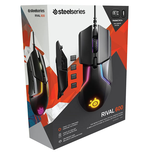 Herní myš SteelSeries Rival 600