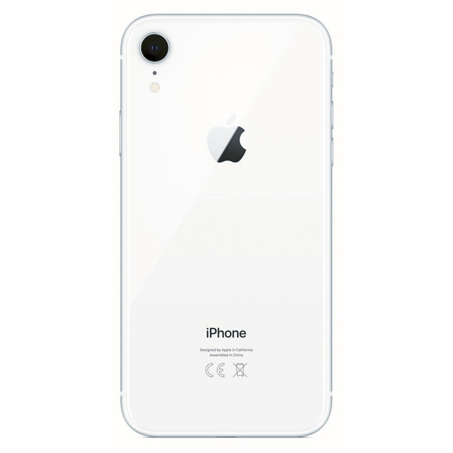 iPhone XR, 256GB, bílá