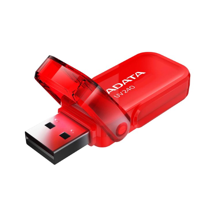 USB klíč A-DATA UV240, 32GB, Red (AUV240-32G-RRD)