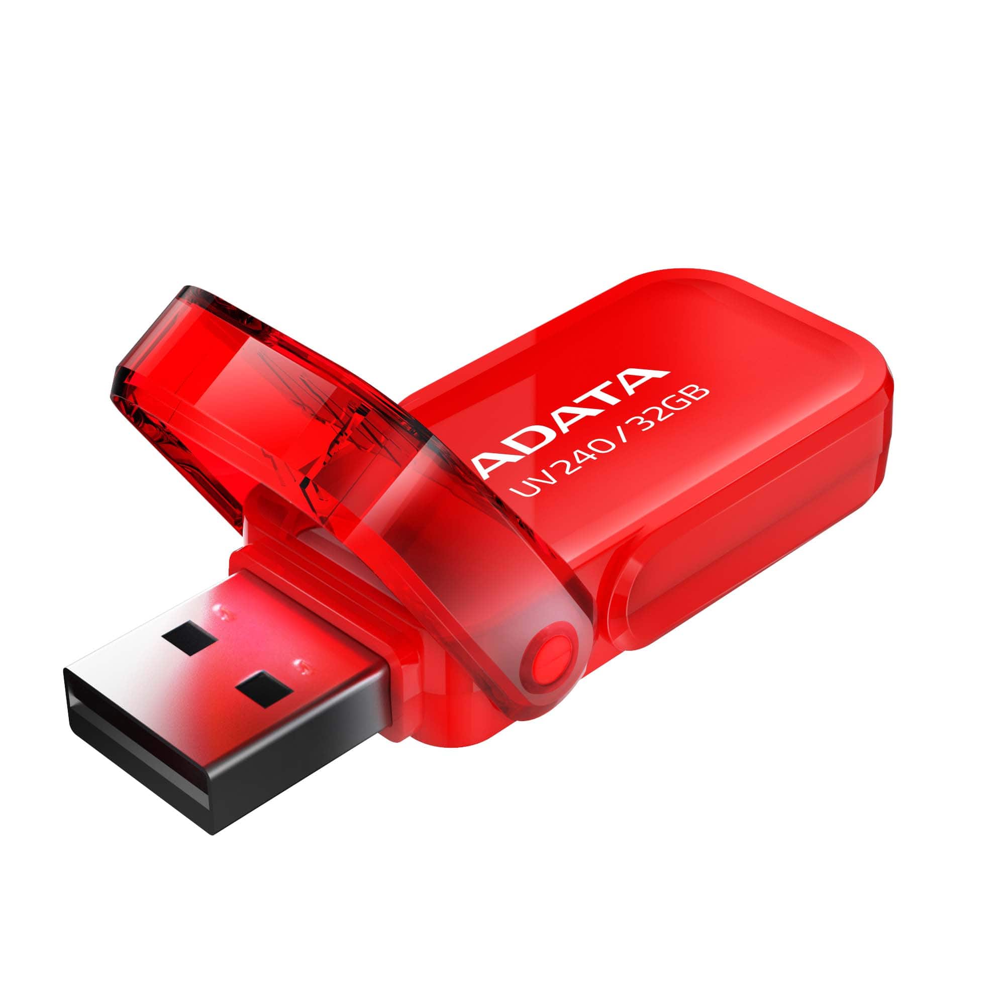 USB klíč A-DATA UV240, 32GB, Red (AUV240-32G-RRD)