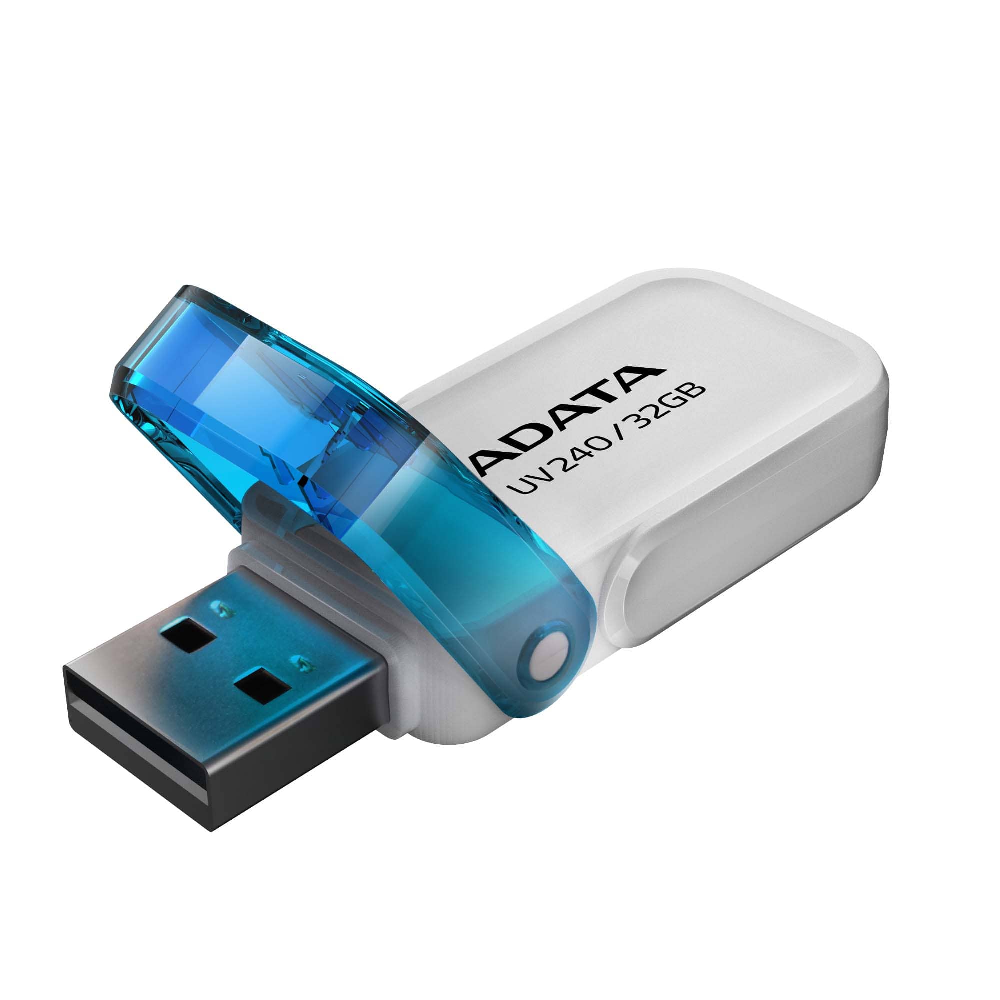 USB klíč A-DATA UV240, 32GB, White (AUV240-32G-RWH)