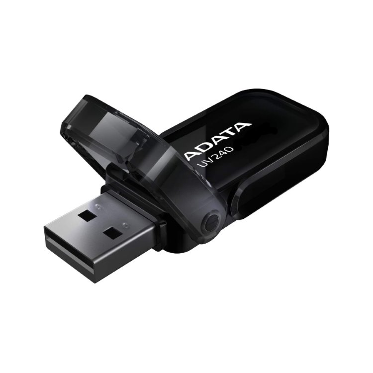 USB klíč A-DATA UV240, 64GB, Black (AUV240-64G-RBK)