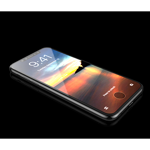 Devia ochranné sklo FS Anti-Fingerprints pro Apple iPhone X/XS/11 Pro