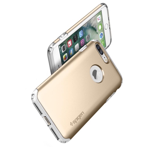 Pouzdro Spigen Hybrid Armor pro iPhone 7 Plus a iPhone 8 Plus, Champagne Gold
