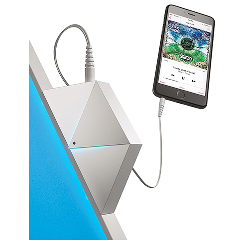 Modulární smart osvětlení Nanoleaf Aurora Rhythm Smarter Kit 9 Pack