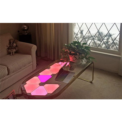 Modulární smart osvětlení Nanoleaf Aurora Rhythm Smarter Kit 9 Pack Modulární smart osvětlení Nanoleaf Aurora Rhythm Smarter Kit 9 Pack