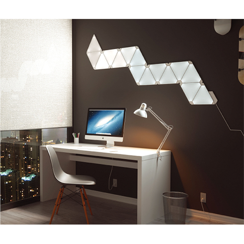 Modulární smart osvětlení Nanoleaf Aurora Rhythm Smarter Kit 9 Pack Modulární smart osvětlení Nanoleaf Aurora Rhythm Smarter Kit 9 Pack