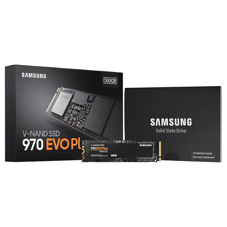 Samsung SSD 970 EVO Plus, 500GB, NVMe M.2