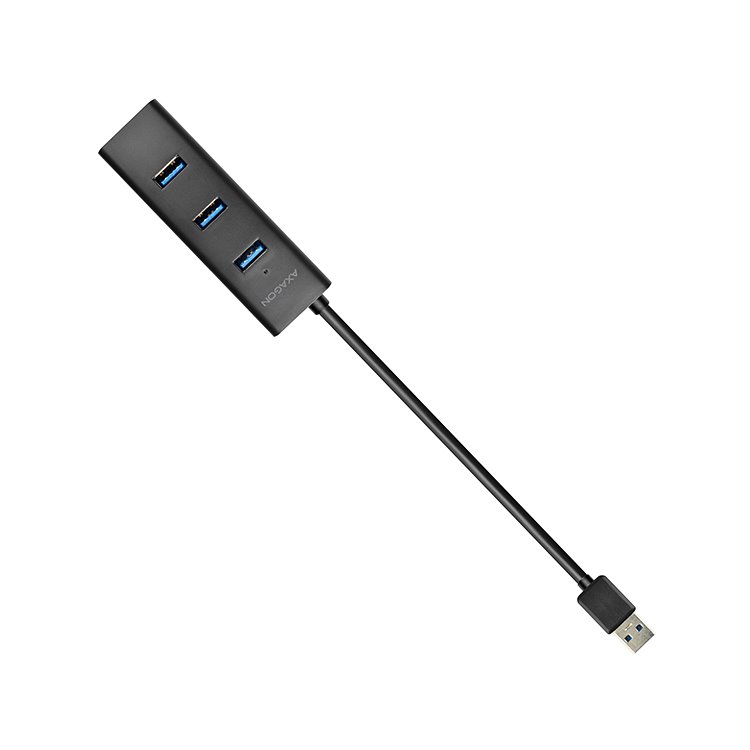 AXAGON HUE-S2B 4x USB 3.0 hub s podporou rychlonabíjení AXAGON HUE-S2B 4x USB 3.0 hub s podporou rychlonabíjení
