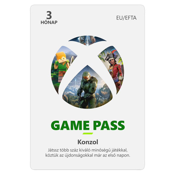 Xbox Game Pass 3 měsíční předplatné Xbox Game Pass 3 měsíční předplatné