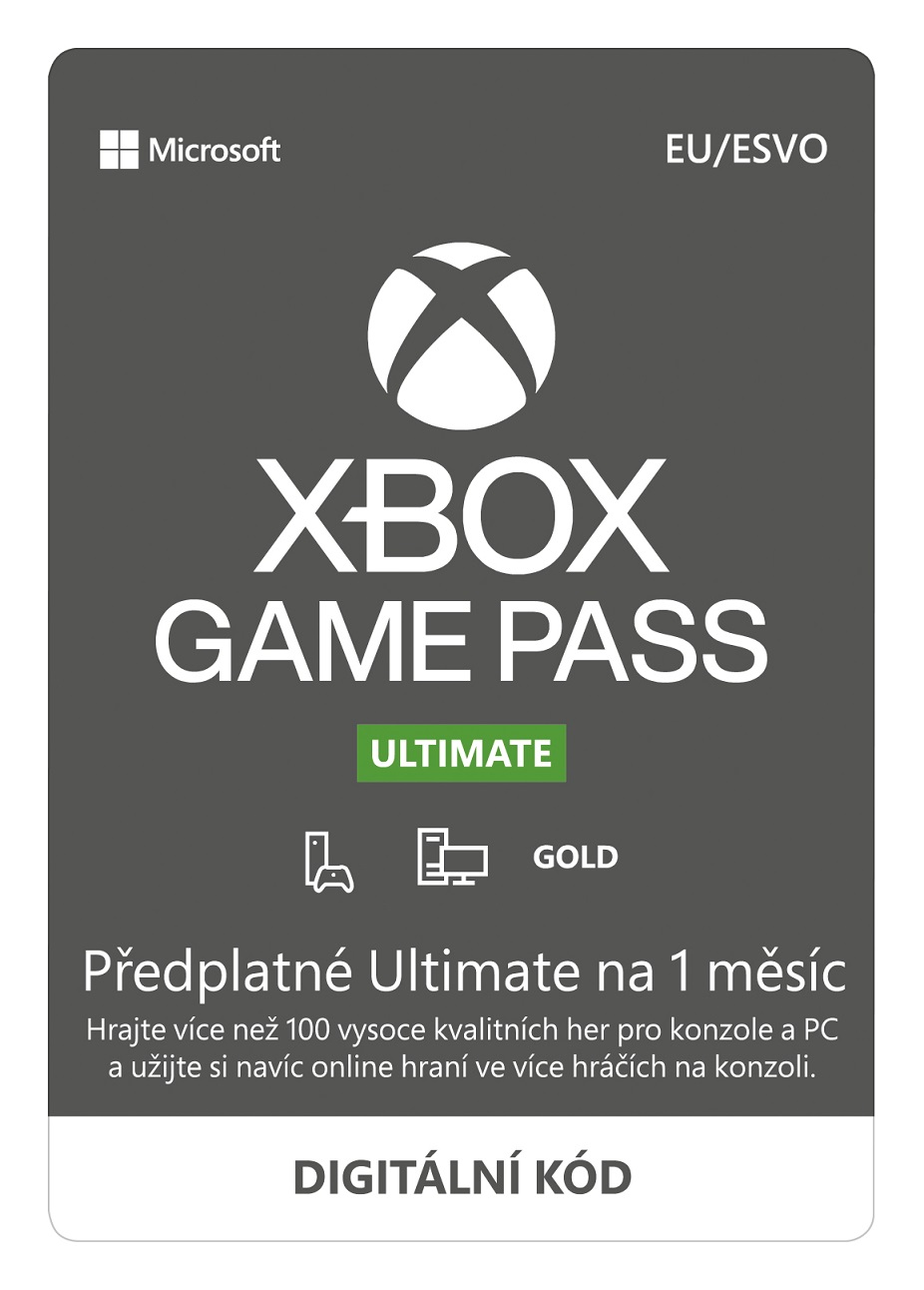 Xbox Ultimate Game Pass 1 měsíční předplatné