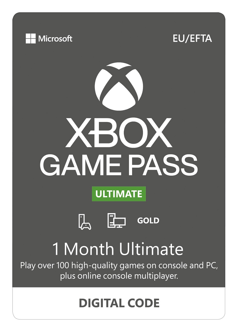 Xbox Ultimate Game Pass 1 měsíční předplatné