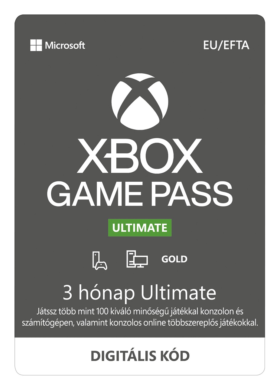 Xbox Ultimate Game Pass 3 měsíční předplatné