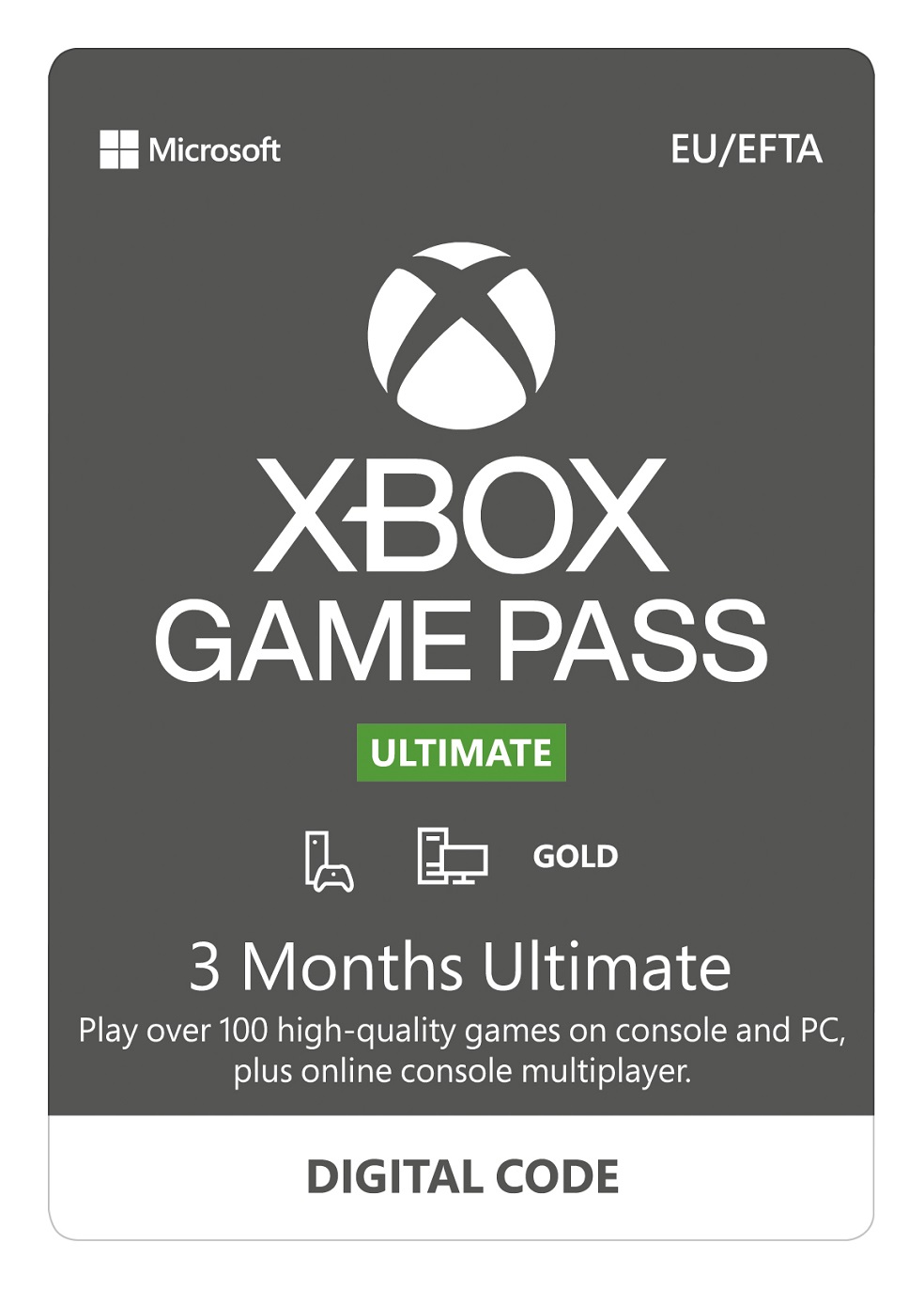 Xbox Ultimate Game Pass 3 měsíční předplatné
