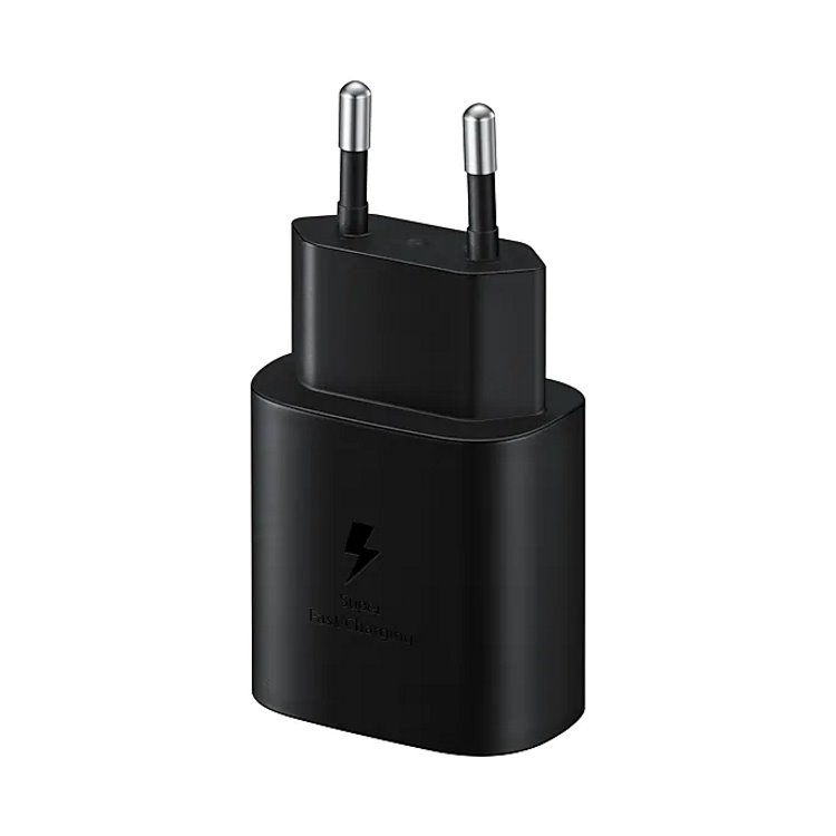 Rychlonabíječka Samsung 25W s USB-C kabelem, black