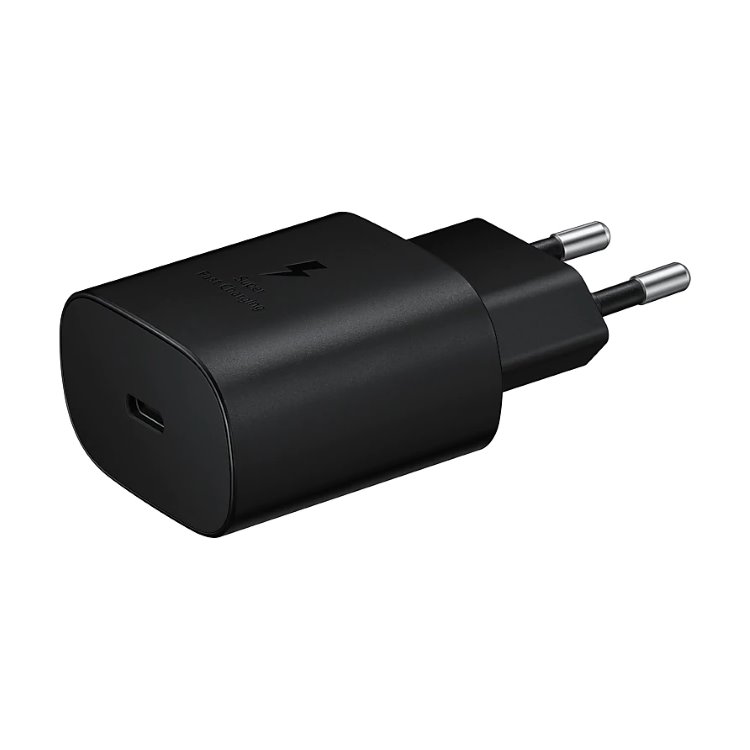 Rychlonabíječka Samsung 25W s USB-C kabelem, black