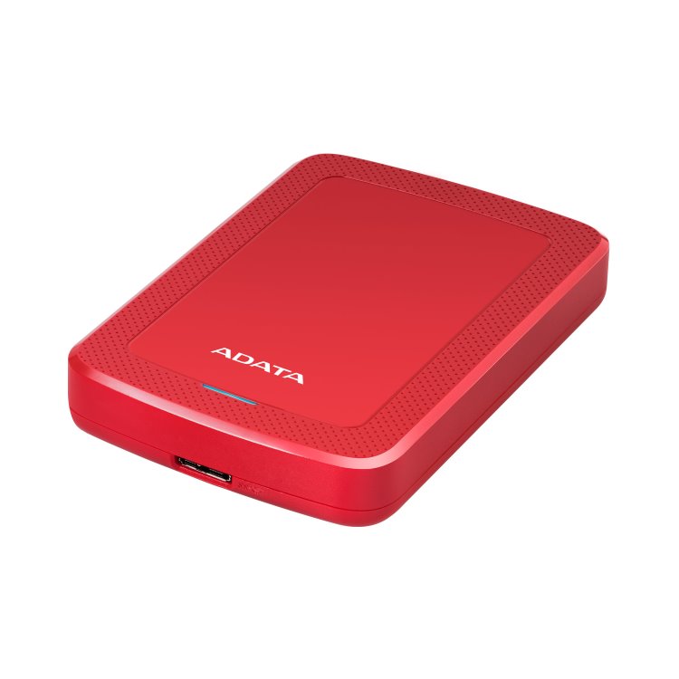 A-Data HDD HV300, 2TB, USB 3.2 (AHV300-2TU31-CRD), Red