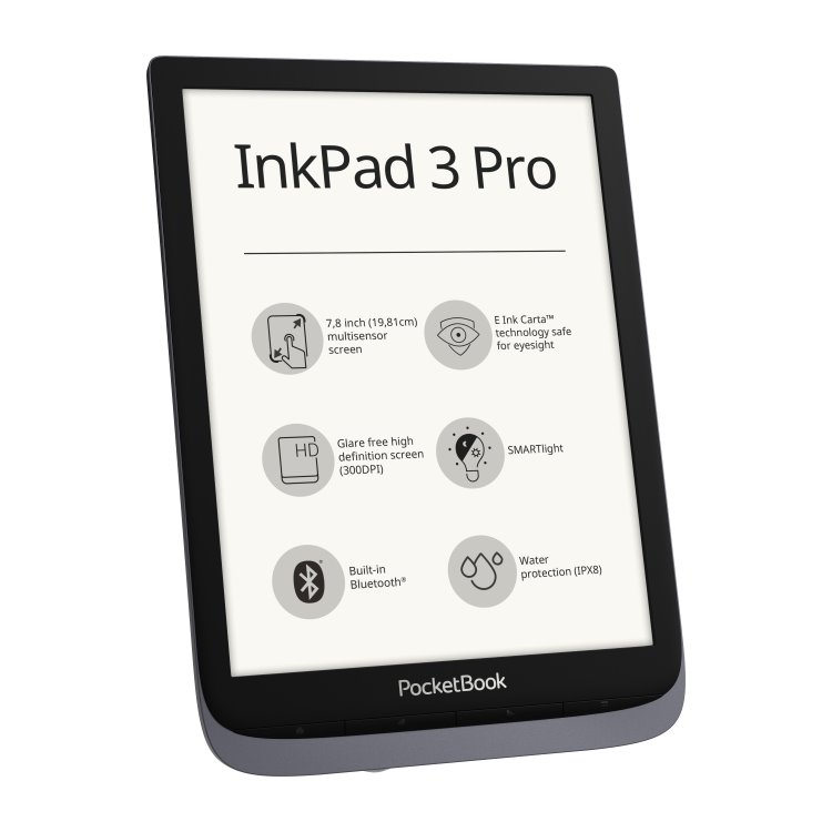Pocketbook 740 inkpad 3 Pro, tmavě-šedý Pocketbook 740 inkpad 3 Pro, tmavě-šedý