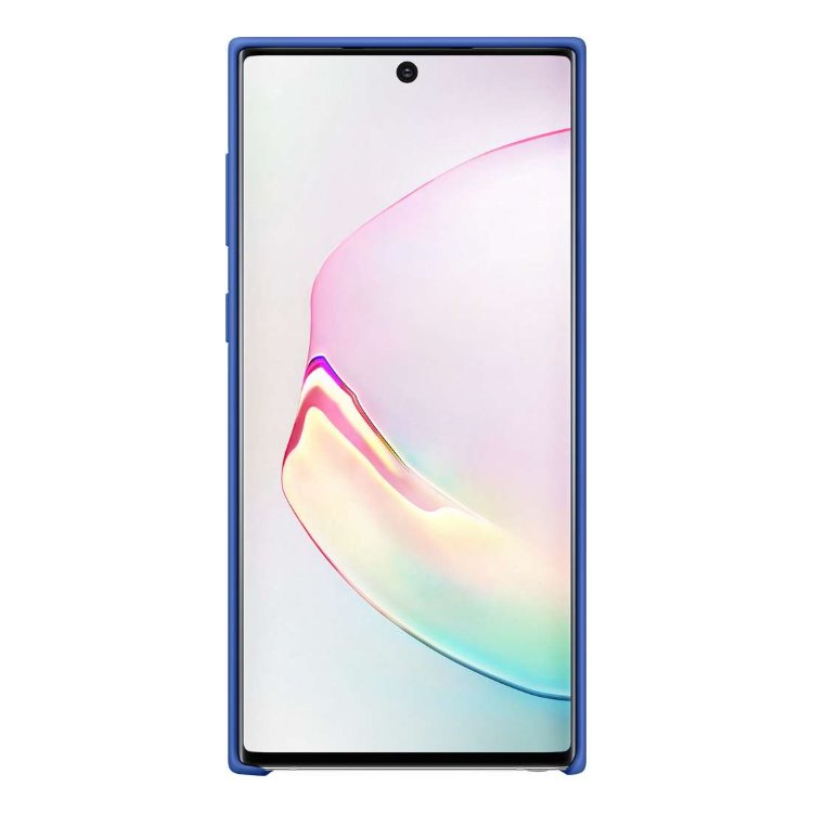 Pouzdro Samsung Silicone Cover EF-PN970TLE pro Samsung Galaxy Note 10 - N970F, Blue Pouzdro Samsung Silicone Cover EF-PN970TLE pro Samsung Galaxy Note 10 - N970F, Blue