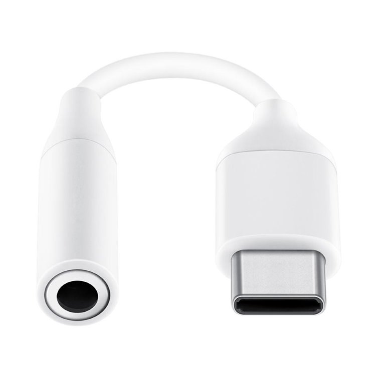 Samsung redukce z USB-C na 3,5mm jack, white (EE-UC10JUWEGWW)
