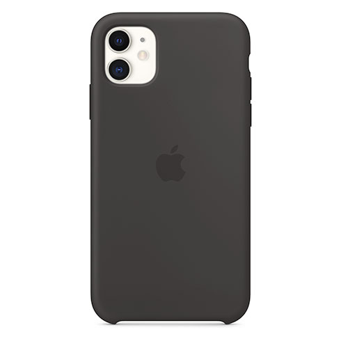Apple iPhone 11 Silicone Case, black