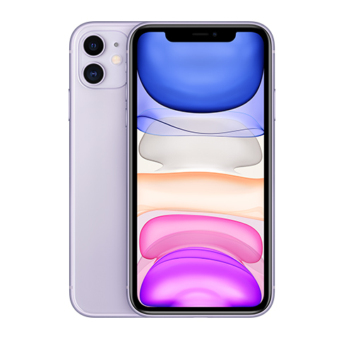 iPhone 11, 64GB, fialová