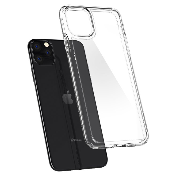 Pouzdro Spigen Crystal Hybrid pro Apple iPhone 11 Pro, Clear