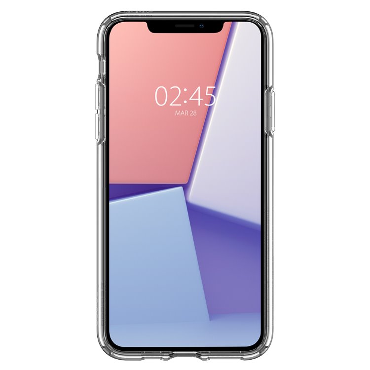 Pouzdro Spigen Crystal Hybrid pro Apple iPhone 11 Pro, Clear