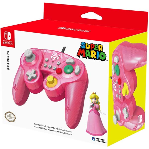 HORI Battle Pad pro konzoly Nintendo Switch (Peach Edition) HORI Battle Pad pro konzoly Nintendo Switch (Peach Edition)