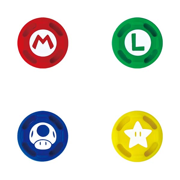 HORI Joy-Con gumové návleky na analogové páčky (Super Mario) HORI Joy-Con gumové návleky na analogové páčky (Super Mario)
