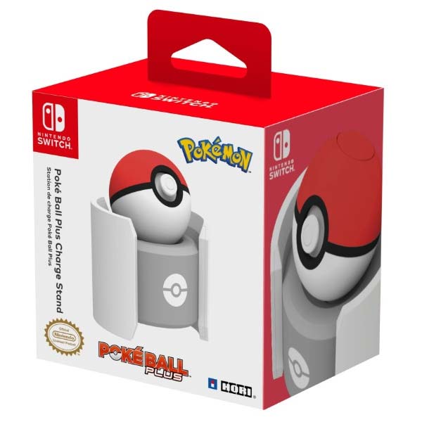 HORI Pokéball Plus nabíjecí stanice pro konzole Nintendo Switch, bílý HORI Pokéball Plus nabíjecí stanice pro konzole Nintendo Switch, bílý