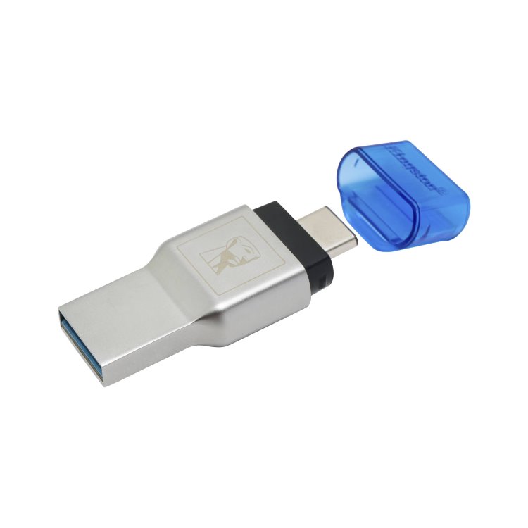 Čtečka paměťových karet Kingston MobileLite Duo 3C, USB 3.1 + USB-C Čtečka paměťových karet Kingston MobileLite Duo 3C, USB 3.1 + USB-C