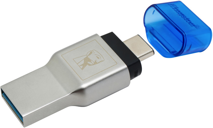 Čtečka paměťových karet Kingston MobileLite Duo 3C, USB 3.1 + USB-C