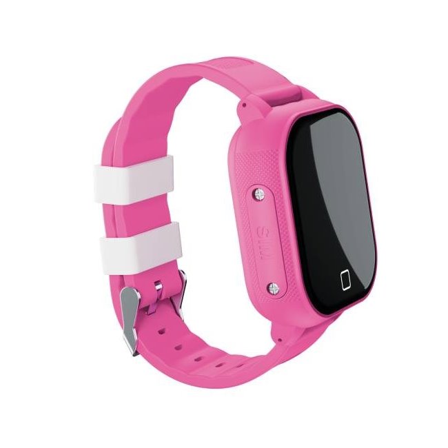 LAMAX WatchY2, dětské smart hodinky s GPS, růžové
